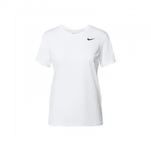 Dámske tréningové tričko s krátkym rukávom NIKE W NK DF RLGD SS TEE-100 WHITE BLACK