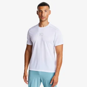 Pánske tréningové tričko s krátkym rukávom NIKE M NSW SW AIR RUN TEE-100 WHITE