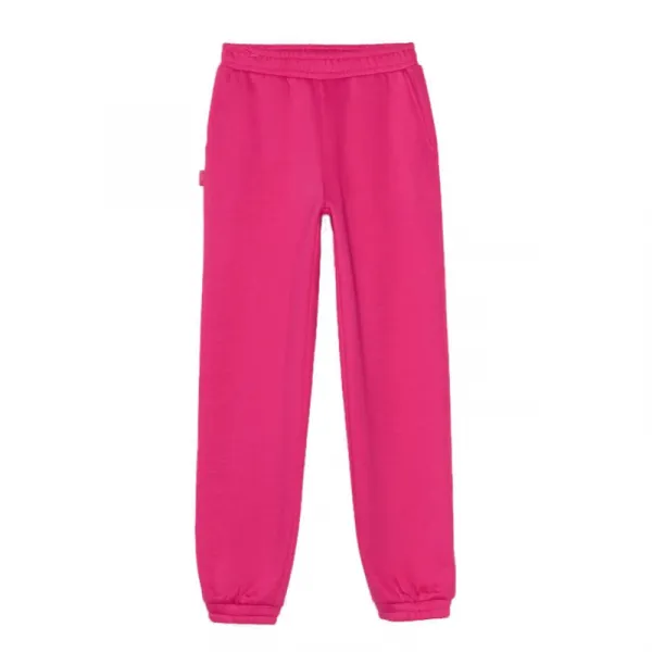 Dievčenské tepláky 4F JUNIOR TROUSERS-JWAW24TTROF754-55S-HOT PINK