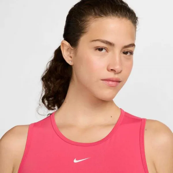 Dámske tréningové tričko s krátkym rukávom NIKE PRO DF 365 CROP TANK-629 ASTER PINK WHITE
