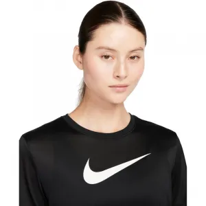 Dámske tréningové tričko s krátkym rukávom NIKE W NK DF TEE RLGND HBR-011 BLACK
