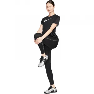 Dámske tréningové tričko s krátkym rukávom NIKE W NK DF TEE RLGND HBR-011 BLACK