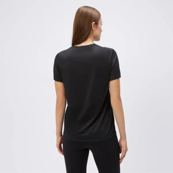 Dámske tréningové tričko s krátkym rukávom NIKE W NK DF RLGD SS TEE-010 BLACK WHITE