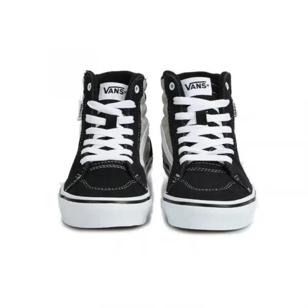 Chlapčenská vychádzková obuv VANS YT Filmore HI (Suede Canvas) grey white