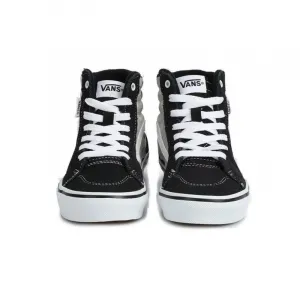 Chlapčenská vychádzková obuv VANS YT Filmore HI (Suede Canvas) grey white