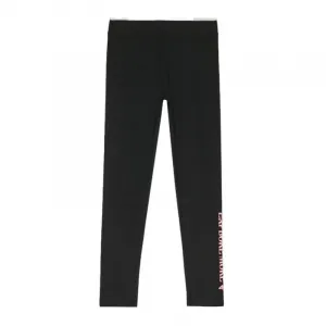 Dievčenské legíny 4F JUNIOR TIGHTS-JWAW24TTIGF172-21S-BLACK