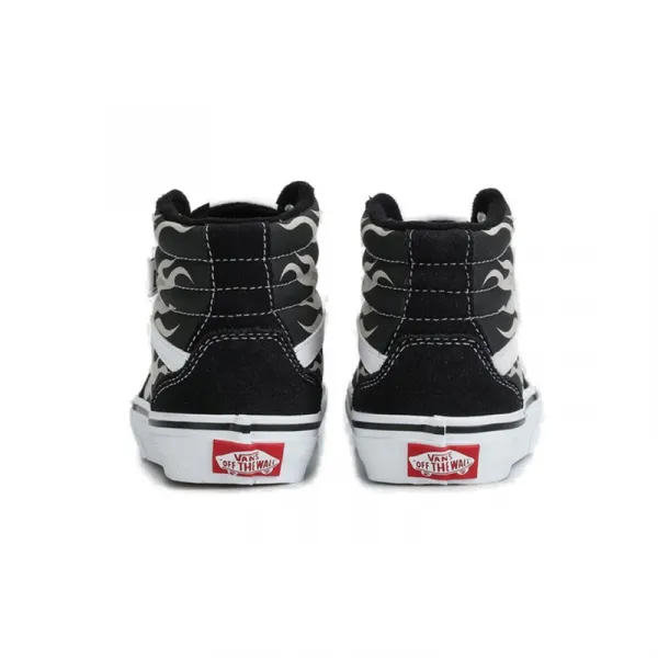 Chlapčenská vychádzková obuv VANS YT Filmore HI (Suede Canvas) grey white