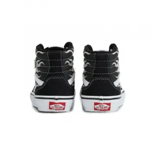 Chlapčenská vychádzková obuv VANS YT Filmore HI (Suede Canvas) grey white