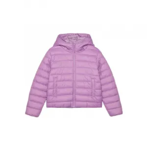 Dievčenská bunda 4F JUNIOR DOWN JACKET-JWAW24TDJAF449-54S-PINK