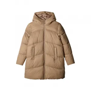 Dievčenská bunda 4F JUNIOR DOWN JACKET-JWAW24TDJAF455-83S-BEIGE