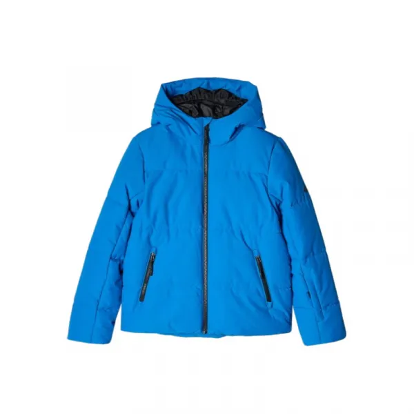 Chlapčenská lyžiarska bunda 4F JUNIOR TECHNICAL JACKET-JWAW24TTJAM534-33S-BLUE