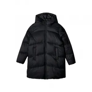 Dievčenská bunda 4F JUNIOR DOWN JACKET-JWAW24TDJAF455-20S-DEEP BLACK