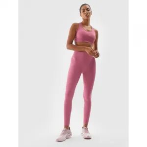 Dámske legíny 4F TIGHTS FNK-WAW24TFTIF278-53S-DARK PINK
