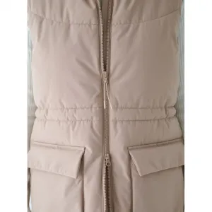 Dámska vesta 4F VEST JACKET-WAW24TVJAF135-83S-BEIGE