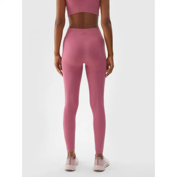 Dámske legíny 4F TIGHTS FNK-WAW24TFTIF278-53S-DARK PINK