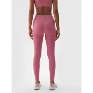 Dámske legíny 4F TIGHTS FNK-WAW24TFTIF278-53S-DARK PINK