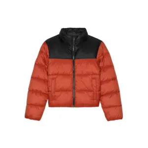 Chlapčenská bunda 4F JUNIOR DOWN JACKET-JWAW24TDJAM461-61S-DARK RED