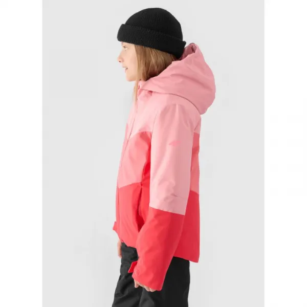 Dievčenská lyžiarska bunda 4F JUNIOR TECHNICAL JACKET-JWAW24TTJAF545-62S-RED