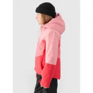 Dievčenská lyžiarska bunda 4F JUNIOR TECHNICAL JACKET-JWAW24TTJAF545-62S-RED