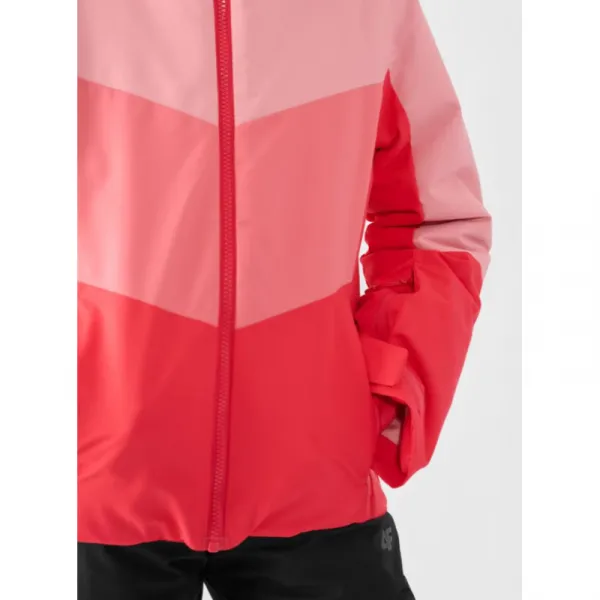 Dievčenská lyžiarska bunda 4F JUNIOR TECHNICAL JACKET-JWAW24TTJAF545-62S-RED