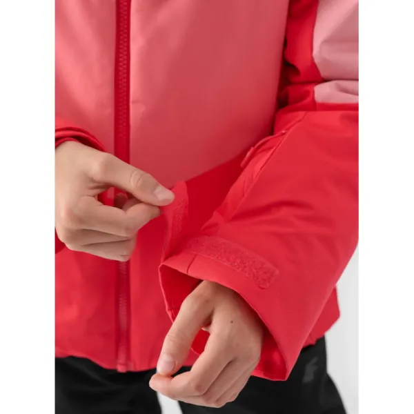 Dievčenská lyžiarska bunda 4F JUNIOR TECHNICAL JACKET-JWAW24TTJAF545-62S-RED