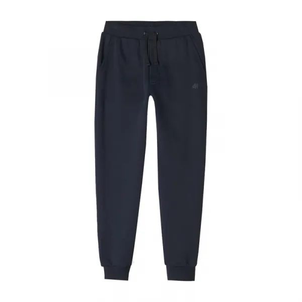 Chlapčenské tepláky 4F JUNIOR TROUSERS-JWMM00TTROM0811-31S-NAVY
