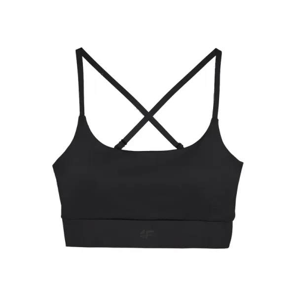 Dámska tréningová športová podprsenka 4F SPORT BRA-WAW24USBAF138-22S-ANTHRACITE