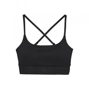 Dámska tréningová športová podprsenka 4F SPORT BRA-WAW24USBAF138-22S-ANTHRACITE