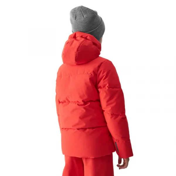 Chlapčenská lyžiarska bunda 4F JUNIOR TECHNICAL JACKET-JWAW24TTJAM534-62S-RED