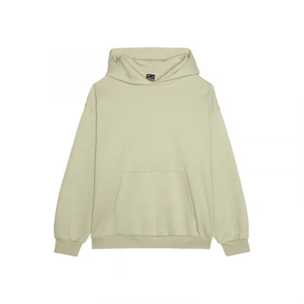 Pánska mikina s kapucňou 4F SWEATSHIRT-WAW24TSWSM1311-44S-OLIVE