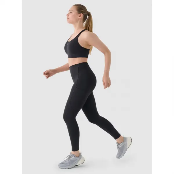 Kompresná podprsenka 4F SPORT BRA-WAW24USBAF137-22S-ANTHRACITE