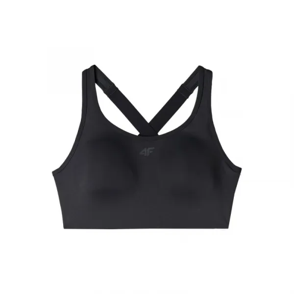 Kompresná podprsenka 4F SPORT BRA-WAW24USBAF137-22S-ANTHRACITE