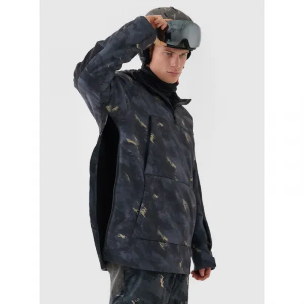 Pánska lyžiarska bunda 4F TECHNICAL JACKET-WAW24TTJAM510-90A-MULTICOLOUR ALLOVER