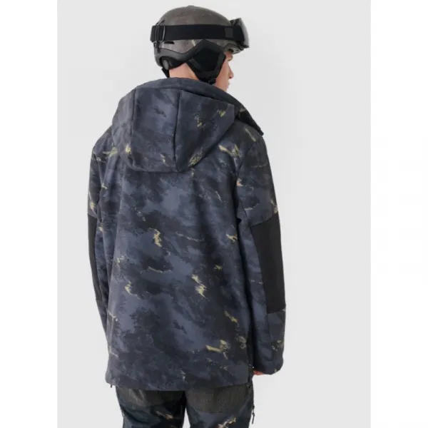 Pánska lyžiarska bunda 4F TECHNICAL JACKET-WAW24TTJAM510-90A-MULTICOLOUR ALLOVER