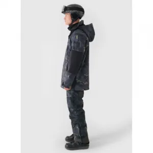 Pánska lyžiarska bunda 4F TECHNICAL JACKET-WAW24TTJAM510-90A-MULTICOLOUR ALLOVER