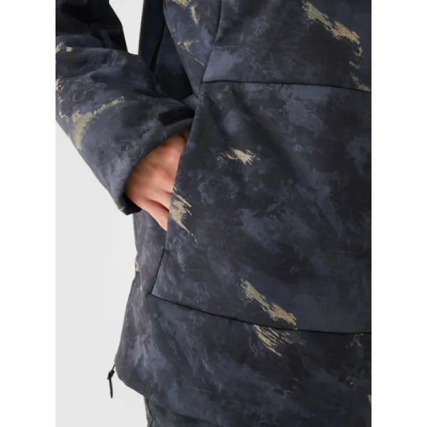 Pánska lyžiarska bunda 4F TECHNICAL JACKET-WAW24TTJAM510-90A-MULTICOLOUR ALLOVER