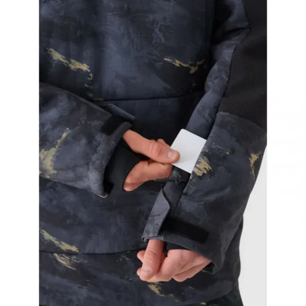 Pánska lyžiarska bunda 4F TECHNICAL JACKET-WAW24TTJAM510-90A-MULTICOLOUR ALLOVER