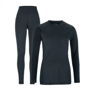 Dámske termoprádlo vrchný a spodný diel CRAFT CORE WARM BASELAYER SET W-375395-Blues DK Navy