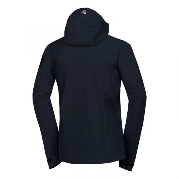 Pánska turistická softshellová bunda NORTHFINDER FABIO-269black