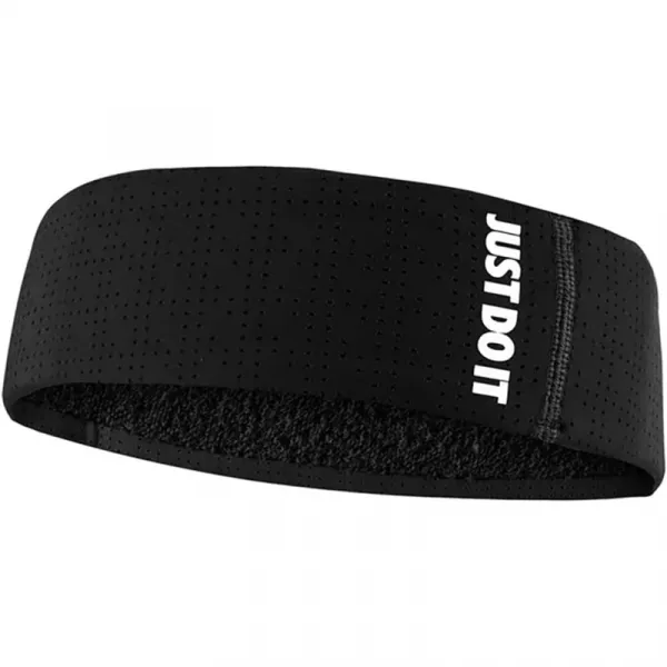 Čelenka NIKE TERRY FURY HEADBAND BK WH