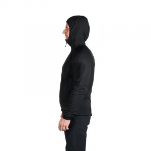 Pánska turistická mikina so zipsom NORTHFINDER GIOELE-411greyblack