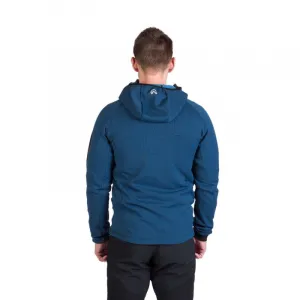 Pánska turistická mikina so zipsom NORTHFINDER GIOELE-282blueblack