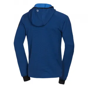 Pánska turistická mikina so zipsom NORTHFINDER GIOELE-282blueblack