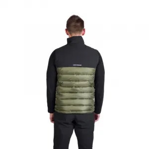 Pánska turistická vesta NORTHFINDER FILIPPO-550blackdarkgreen
