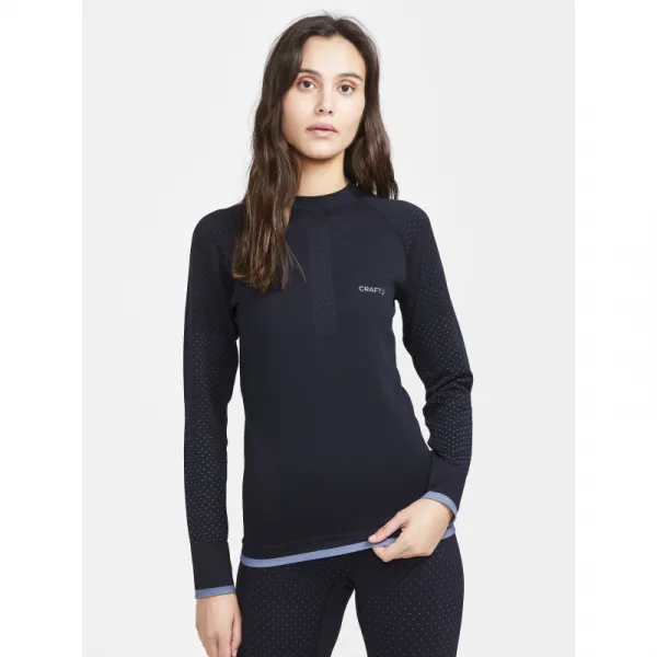 Dámske termo tričko s dlhým rukávom CRAFT ADV WARM INTENSITY LS W-999000-Black