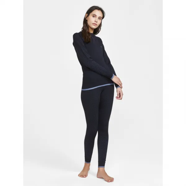 Dámske termo tričko s dlhým rukávom CRAFT ADV WARM INTENSITY LS W-999000-Black