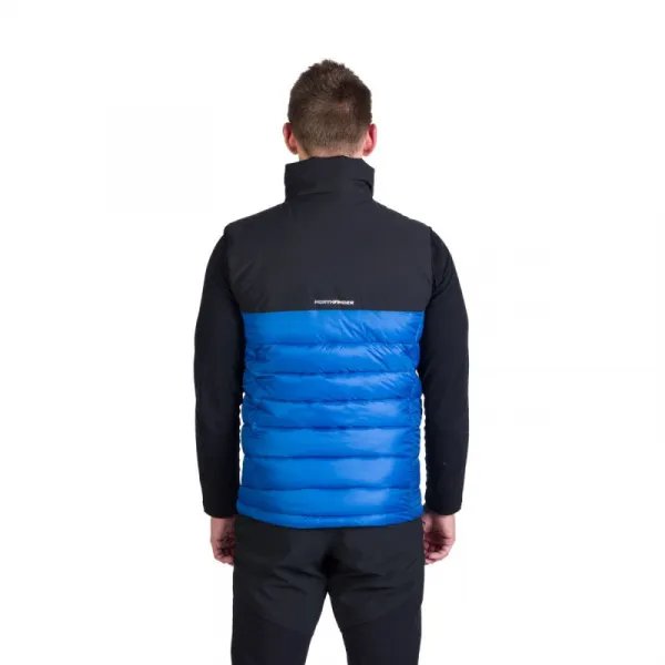 Pánska turistická vesta NORTHFINDER FILIPPO-282blueblack