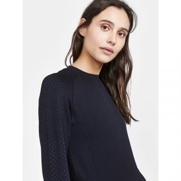 Dámske termo tričko s dlhým rukávom CRAFT ADV WARM INTENSITY LS W-999000-Black