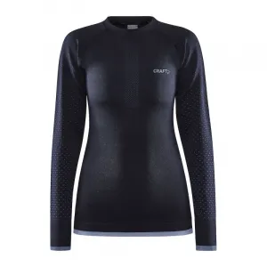 Dámske termo tričko s dlhým rukávom CRAFT ADV WARM INTENSITY LS W-999000-Black