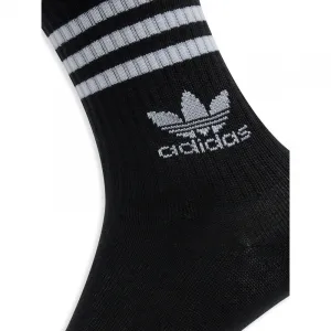 Ponožky ADIDAS ORIGINALS 3 PACK-CREW SOCK-BLACK